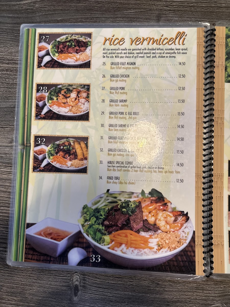 PHO 7 COW Menu - Image 4